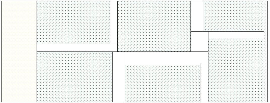 View of the wall from outside (left) to inside (right)