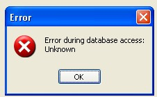 Incomplete registered database driver library